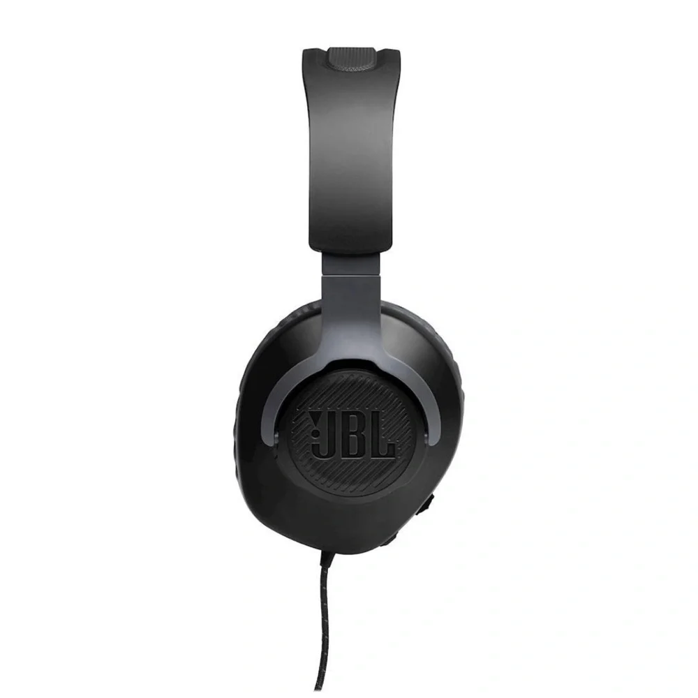 NIB JBL Quantum 100 Wired Over-Ear Gaming Headphones - Black, Large